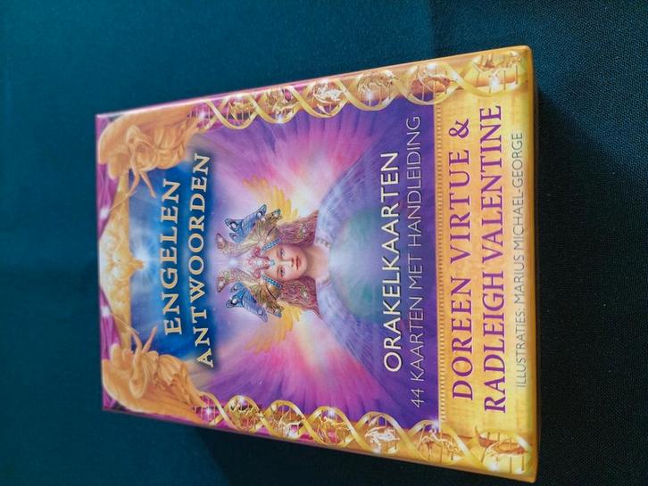 Engelen antwoorden orakelkaarten, Boeken, Esoterie en Spiritualiteit, Zo goed als nieuw, Overige typen, Tarot of Kaarten leggen
