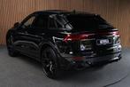 Audi RS Q8 4.0 TFSI B&O HUD Carbon ACC Panodak Leder Keyless, Gebruikt, 8 cilinders, 600 pk, Zwart