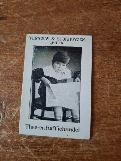 Verkouw & Stokhuyzen Leiden - Thee-en Koffiehandel, Antiek en Kunst, Antiek | Overige Antiek, Ophalen of Verzenden