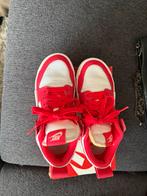 Nike Dunk Low rood/wit maat 37.5, Ophalen of Verzenden, Sneakers of Gympen, Gedragen, Rood