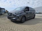 Rolstoelbus Ford Transit Custom  136pk L2h1 320, Auto's, Bestelauto's, Voorwielaandrijving, 1849 kg, Zwart, 4 cilinders