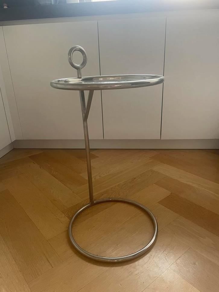 Rivièra Maison Bijzettafel - Stijlvol!, Huis en Inrichting, Tafels | Bijzettafels, Gebruikt, Rond, 45 tot 60 cm, Minder dan 55 cm