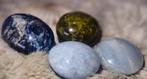 Grote Handstenen Set: Calciet, Dumortiriet, Opaal, Ophalen of Verzenden, Nieuw