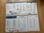 6 wedstrijd INFO’S PEC ZWOLLE, Ophalen of Verzenden, Zo goed als nieuw, Overige binnenlandse clubs, Overige typen