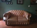 Chesterfield bank, Ophalen of Verzenden, Gebruikt, 75 tot 100 cm, Tweepersoons