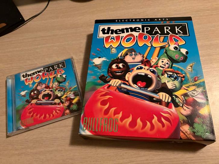 Theme Park World PC - Nostalgie!, Spelcomputers en Games, Games | Pc, Gebruikt, Simulatie, 1 speler, Vanaf 7 jaar, Ophalen of Verzenden