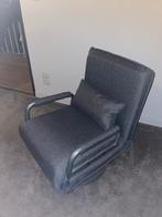 VidaXL draaistoel en slaapbank, Ophalen, 190 cm of minder, Zo goed als nieuw, Grijs