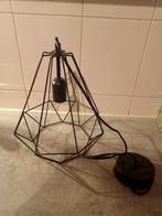 Hanglamp zwart industrieel, Ophalen of Verzenden, Gebruikt, Zwart, Industrieel