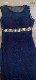 Avondjurk, Kleding | Dames, Jurken, Blauw, Maat 42/44 (L), Nieuw, Ophalen of Verzenden