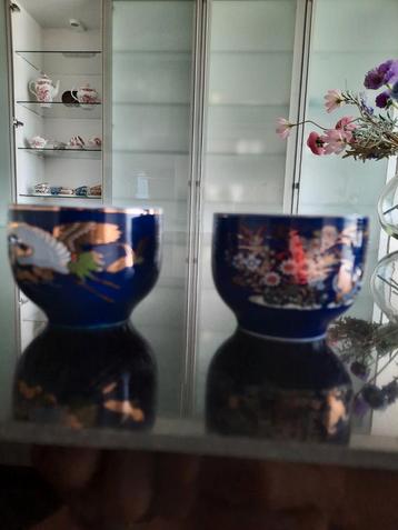 Vintage Japanse Theekopjes - Set van 2 beschikbaar voor biedingen