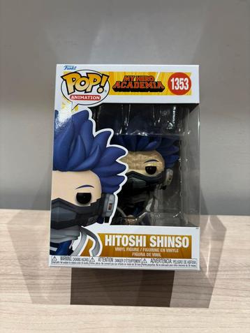 Hitoshi Shinso 1353 Funko Pop! My Hero Academia S5 beschikbaar voor biedingen