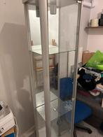 Vitrinekast, Huis en Inrichting, Kasten | Vitrinekasten, Ophalen, 50 tot 100 cm, Zo goed als nieuw, 150 tot 200 cm