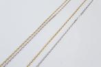 Double Delight l 14 Karaat Gouden Ketting, Ophalen of Verzenden, Zo goed als nieuw, Goud, Goud