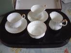 Royal Albert servies wit 2 kop en schotel suikerpot melkkan, Ophalen of Verzenden, Porselein, Overige stijlen, Kop(pen) en/of Schotel(s)