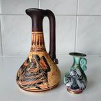 2 Griekse Vaasje met Loodje, Ophalen of Verzenden