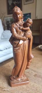 Maria beeldje hout ., Antiek en Kunst, Antiek | Religie, Ophalen of Verzenden