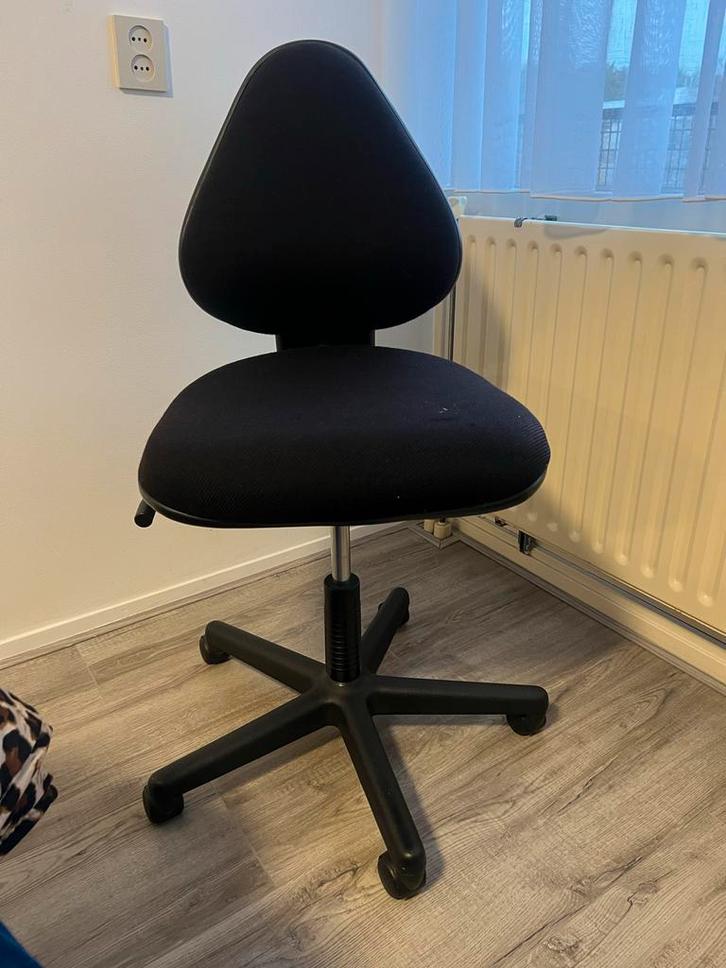 Zwarte bureaustoel - ERO, Huis en Inrichting, Bureaustoelen, Gebruikt, Bureaustoel, Zwart, Ergonomisch, Ophalen