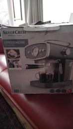 Espresso Machine - Silvercrest Keukenmachine, Espresso apparaat, Nieuw, Gemalen koffie, 2 tot 4 kopjes