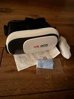 VR BOX Virtual Reality-bril + Bluetooth Remote Control - wit, Ophalen of Verzenden, Zo goed als nieuw, VR-bril, Telefoon