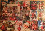Kerst puzzel 2000 stukjes Jumbo kerstman vintage santa’s, Ophalen of Verzenden, Meer dan 1500 stukjes, Zo goed als nieuw, Legpuzzel