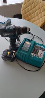 Makita accu schroefboormachine, Doe-het-zelf en Verbouw, Ophalen of Verzenden, Gebruikt, Minder dan 600 watt, Excentrische schuurmachine