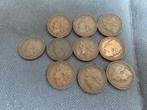10x 1 cent van Wilhelmina uit 1948, Ophalen of Verzenden, Koningin Wilhelmina, 1 cent, Losse munt