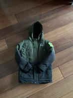 Winterjas 146 - 152 jongen groen /zwart, Gebruikt, Ophalen of Verzenden, Jongen, Wibra