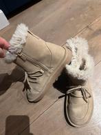 Zara Laarzen Maat 35 - Beige met Bont, Beige, Lage of Enkellaarzen, Ophalen of Verzenden, Gedragen