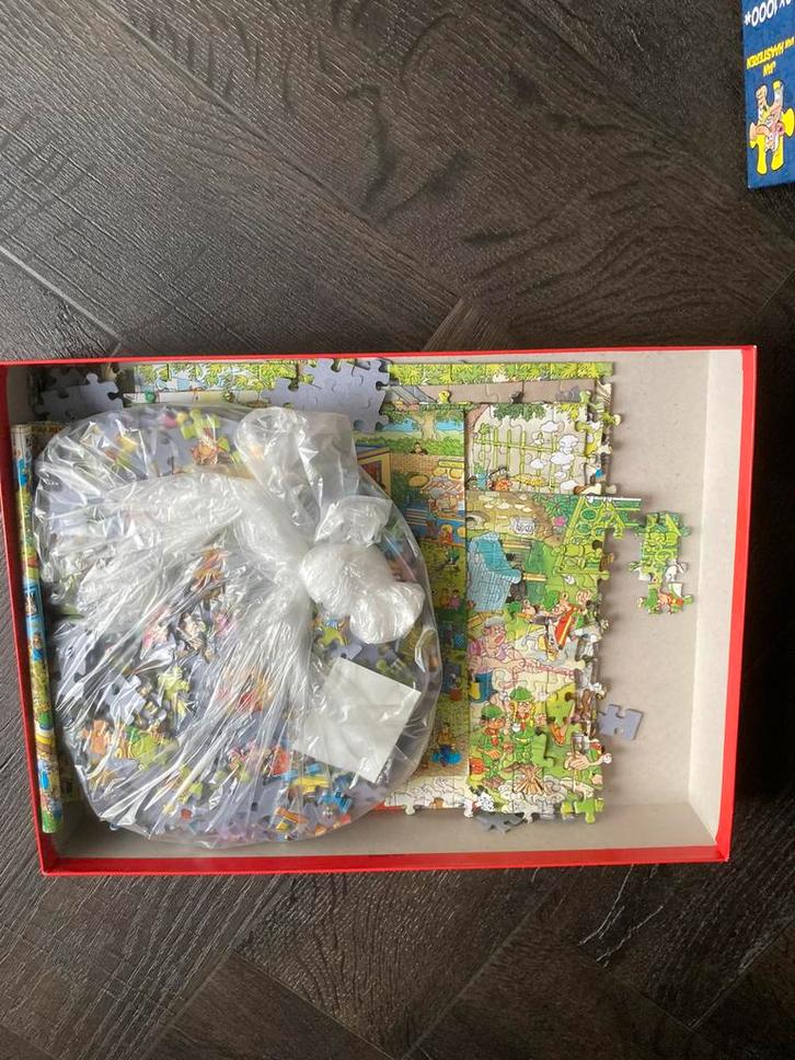 3 Puzzels: Jan van Haasteren & King - Leuke Set!, Hobby en Vrije tijd, Denksport en Puzzels, Gebruikt, Legpuzzel, 500 t/m 1500 stukjes