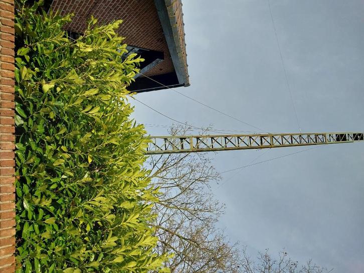 mast 15 meter,lees aub, Telecommunicatie, Antennes en Masten, Gebruikt, Mast, Ophalen