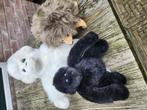 Sint-tip; 2 aapjes en 1 egel (egel is handpop), Kinderen en Baby's, Speelgoed | Knuffels en Pluche, Ophalen, Overige typen