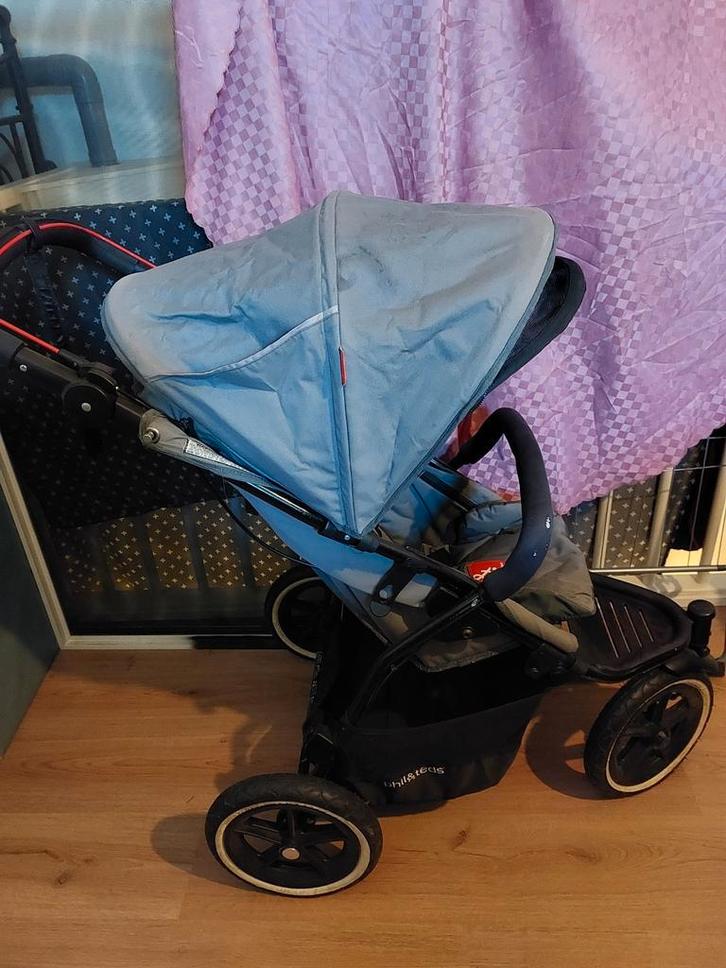 Phil&Teds Navigator kinderwagen incl adapter Maxi Cosi, Kinderen en Baby's, Kinderwagens en Combinaties, Gebruikt, Overige merken