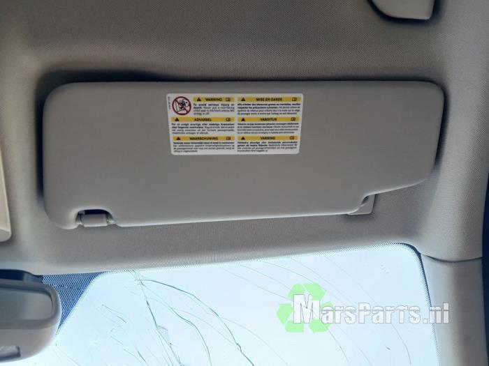 Zonneklep van een Mercedes C-Klasse, Auto-onderdelen, Interieur en Bekleding, Mercedes-Benz, Gebruikt, 3 maanden garantie, Ophalen of Verzenden