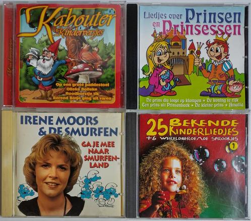 4x CD met leuke Kinderversjes, liedjes, Smurfen en sprookjes, Cd's en Dvd's, Cd's | Kinderen en Jeugd, Gebruikt, Muziek, 3 tot 5 jaar