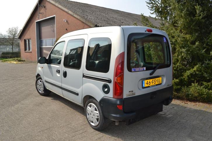 Renault Kangoo 1.4 RN 2000 Grijs Rolstoel uitvoering, Auto's, Renault, Particulier, Kangoo, Benzine, MPV, Handgeschakeld, Origineel Nederlands