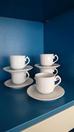 Villeroy Boch Diamant - 5 kop en schotel, Ophalen, Zo goed als nieuw, Effen, Kop(pen) en/of Schotel(s)