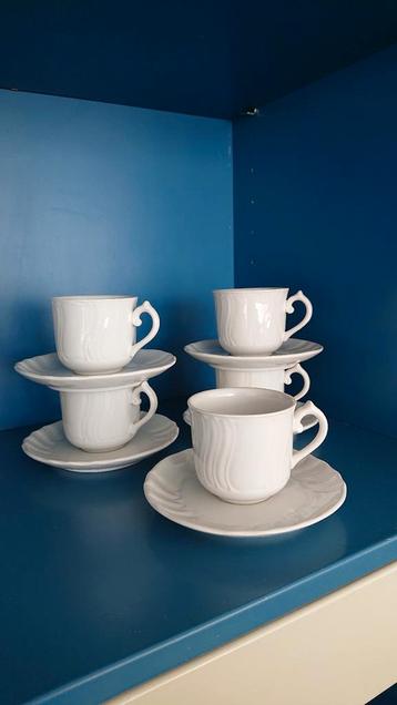 Villeroy Boch Diamant - 5 kop en schotel beschikbaar voor biedingen