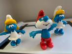 Drie smurfen, Verzamelen, Smurfen, Ophalen of Verzenden, Zo goed als nieuw, Verschillende Smurfen