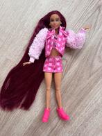 Barbie extra nummer 17 mattel made to move super lang haar, Ophalen of Verzenden, Zo goed als nieuw, Barbie