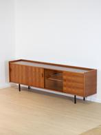 vintage teak dressoir | kast 60's, Ophalen, Gebruikt, 150 tot 200 cm, Glas
