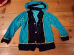 Pietenpak blauw kind maat 116, Diversen, Sinterklaas, Ophalen of Verzenden, Zo goed als nieuw