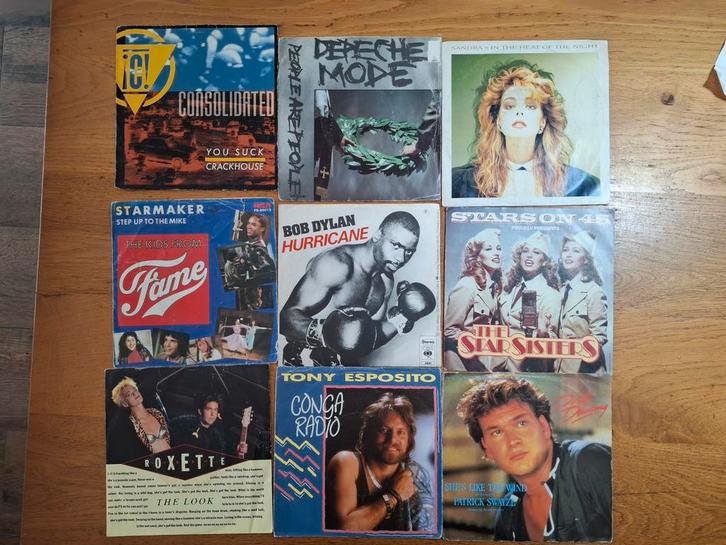 Singles zie fotos en omschrijving  vinyl lp single, Cd's en Dvd's, Vinyl | Overige Vinyl, Zo goed als nieuw, Overige formaten