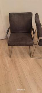 Van suède zet heerlijk de rest van sterk rvs, Ophalen of Verzenden, Bruin, Suède leer, Vier