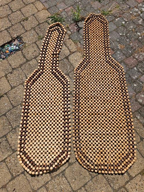 Houten Autostoelmatten - Set of Los, Auto diversen, Auto-accessoires, Gebruikt, Ophalen