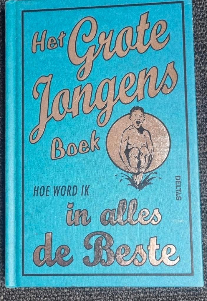 Het grote jongens boek, hoe word ik in alles de beste zgan, Boeken, Kinderboeken | Jeugd | 10 tot 12 jaar, Zo goed als nieuw, Verzenden