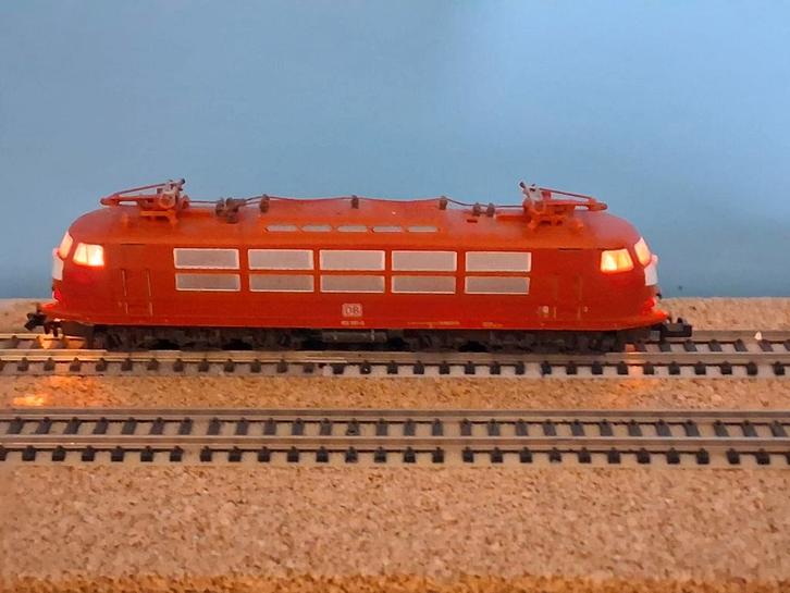Fleischmann locomotief BR 103 digitaal, Hobby en Vrije tijd, Modeltreinen | N-Spoor, Gebruikt, Locomotief, Gelijkstroom, Fleischmann
