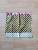 Keuken handdoek doek stippen ruitjes print retro, Ophalen of Verzenden, Nieuw, Groen, Theedoek of Handdoek