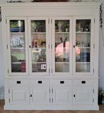 Goossens vitrinekast buffetkast (zonder letters)!, Gebruikt, 200 cm of meer, Glas, 150 tot 200 cm