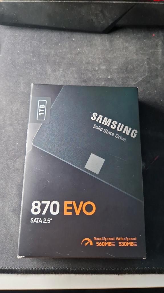 Samsung 870 EVO  1Tb ( niet gebruikt ), Computers en Software, Harde schijven, Nieuw, Laptop, Intern, Ophalen of Verzenden