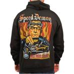 SPEED DEMON HOODIE  Large, Maat 52/54 (L), Mike Bell, Zwart, Nieuw